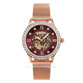BONIA BNB10794-2563S Rosegold Shandrope Free Leather Strap